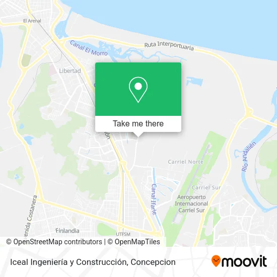 Iceal Ingeniería y Construcción map