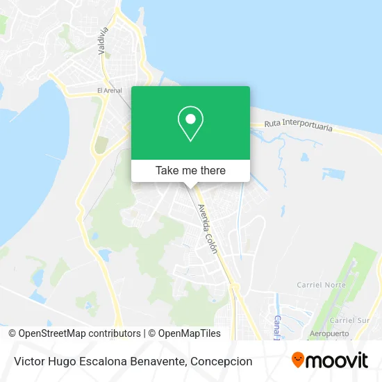 Mapa de Victor Hugo Escalona Benavente