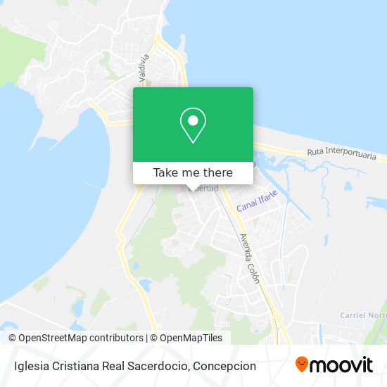 Mapa de Iglesia Cristiana Real Sacerdocio