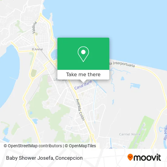 Baby Shower Josefa map