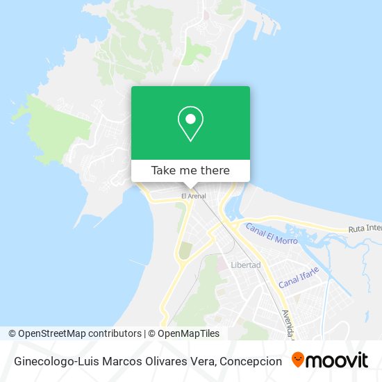 Ginecologo-Luis Marcos Olivares Vera map