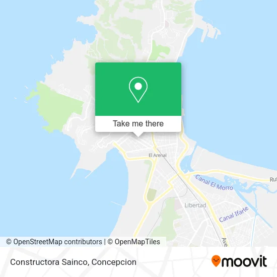 Mapa de Constructora Sainco