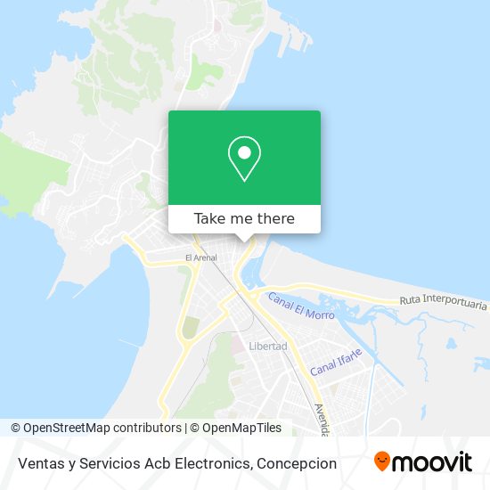 Ventas y Servicios Acb Electronics map