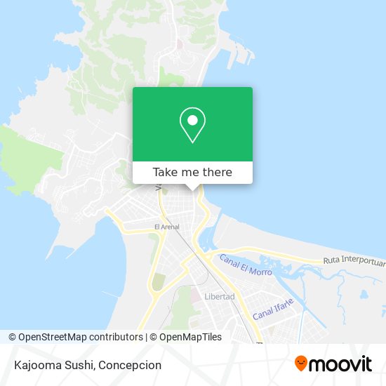 Kajooma Sushi map