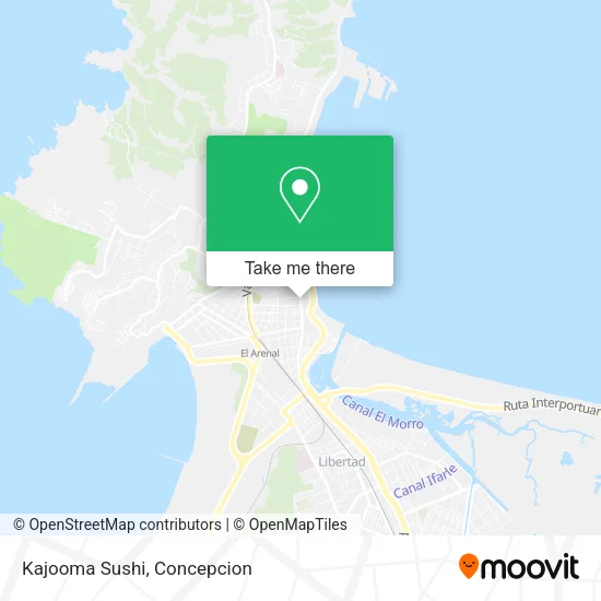 Mapa de Kajooma Sushi