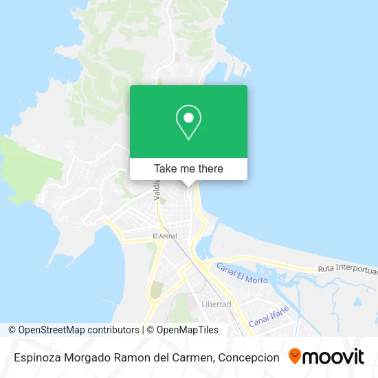 Mapa de Espinoza Morgado Ramon del Carmen
