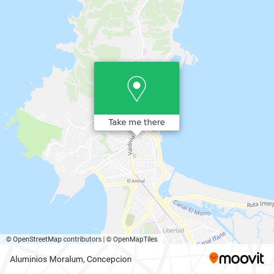Mapa de Aluminios Moralum