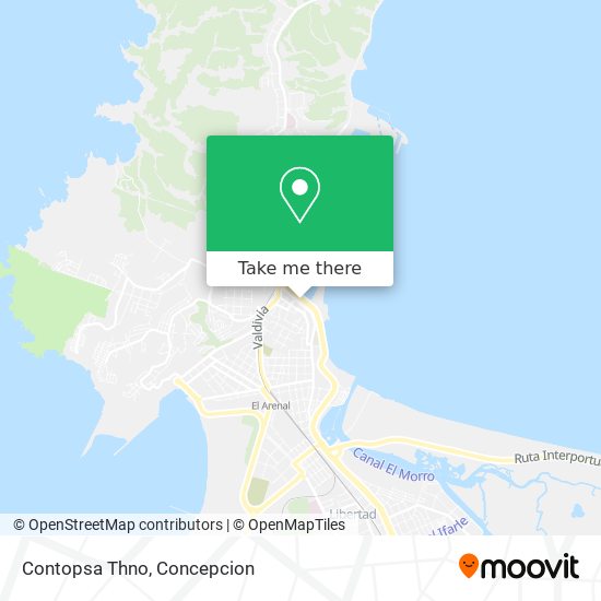 Contopsa Thno map