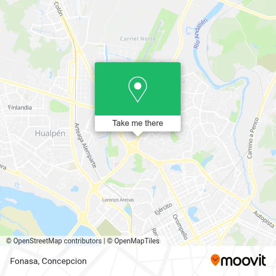 Fonasa map
