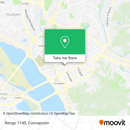 Mapa de Rengo 1145