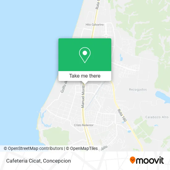 Mapa de Cafeteria Cicat