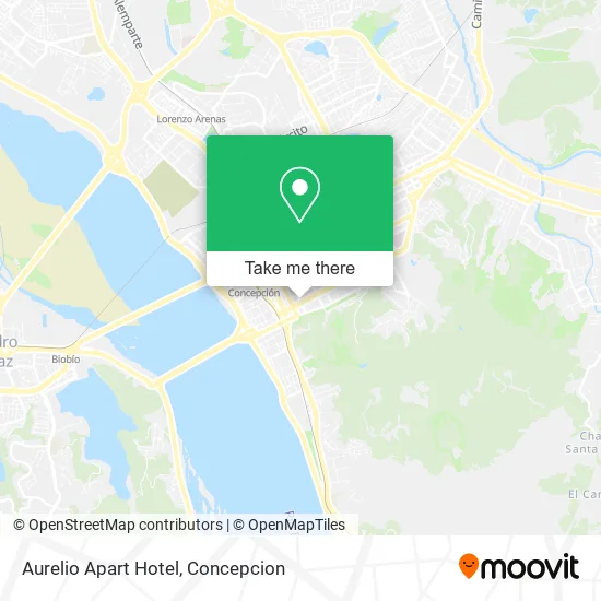 Mapa de Aurelio Apart Hotel