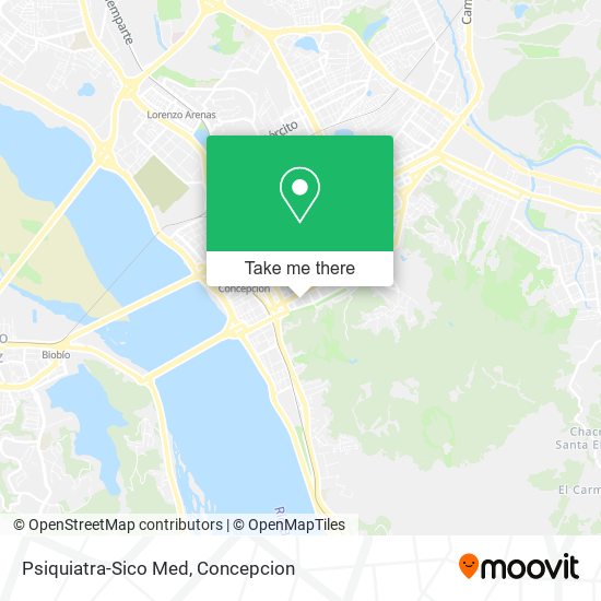 Mapa de Psiquiatra-Sico Med