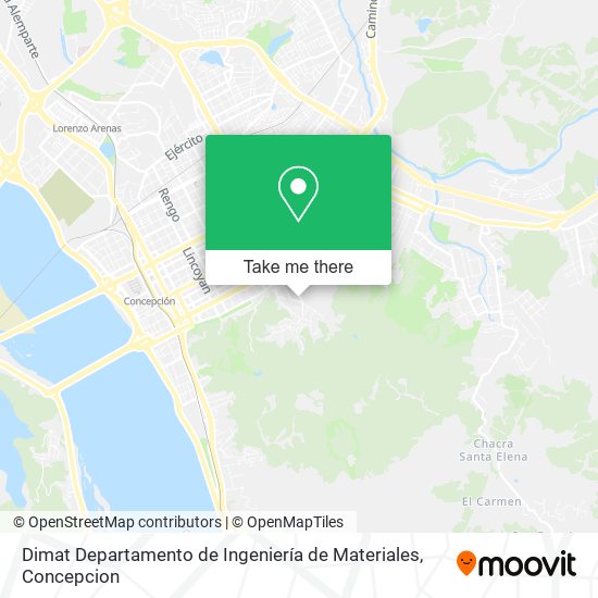 Dimat Departamento de Ingeniería de Materiales map