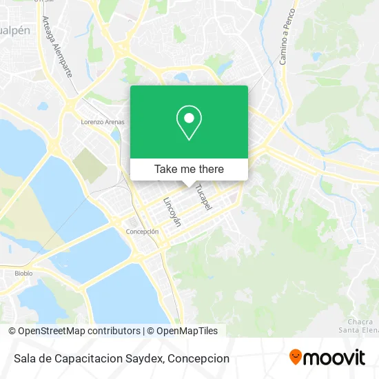 Mapa de Sala de Capacitacion Saydex
