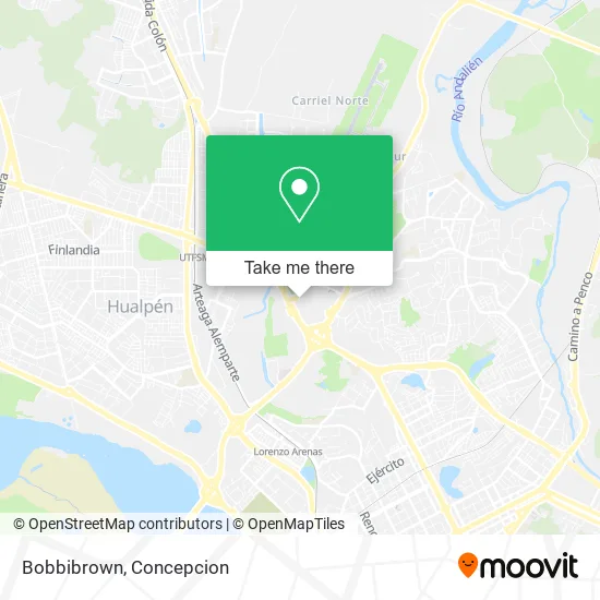 Bobbibrown map