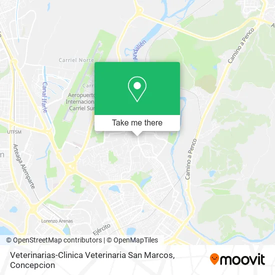 Mapa de Veterinarias-Clinica Veterinaria San Marcos
