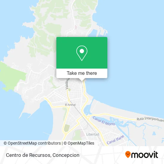 Centro de Recursos map