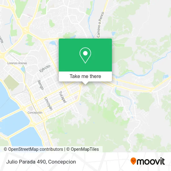 Mapa de Julio Parada 490