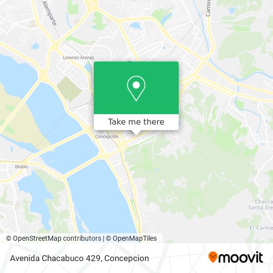 Avenida Chacabuco 429 map