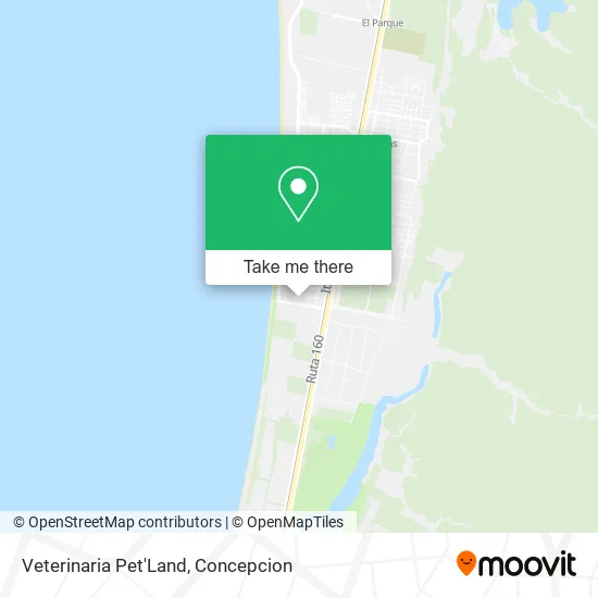 Veterinaria Pet'Land map