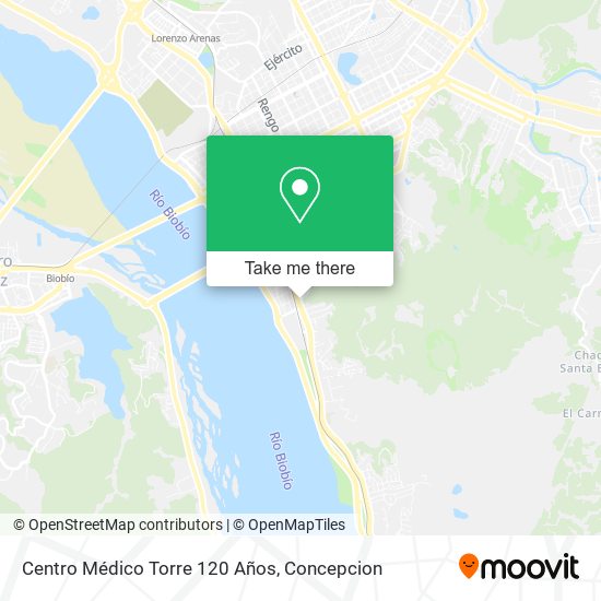 Mapa de Centro Médico Torre 120 Años