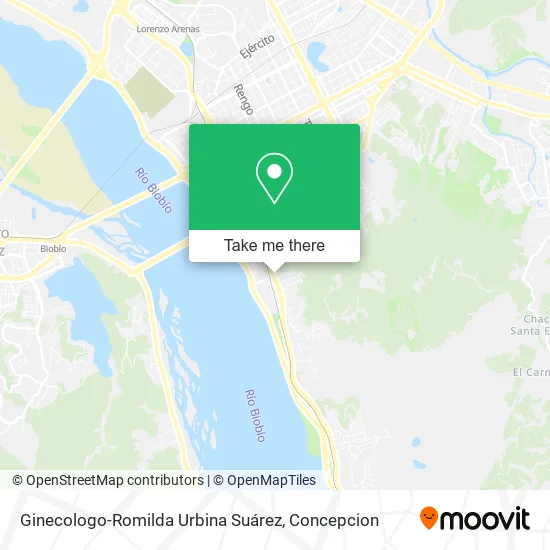 Mapa de Ginecologo-Romilda Urbina Suárez