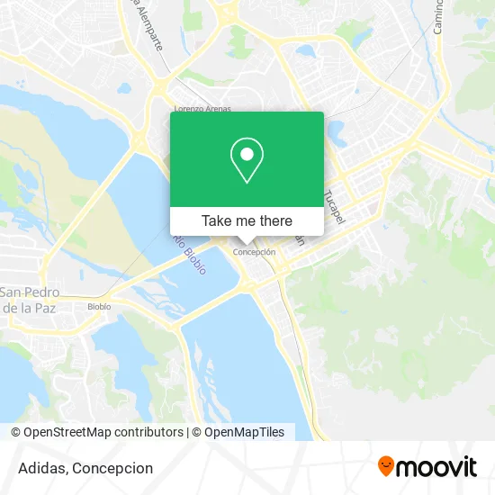 Adidas map
