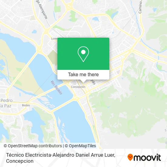 Mapa de Técnico Electricista-Alejandro Daniel Arrue Luer