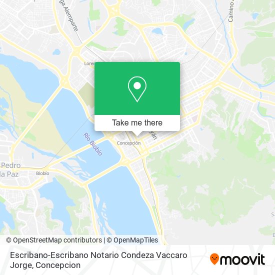 Escribano-Escribano Notario Condeza Vaccaro Jorge map