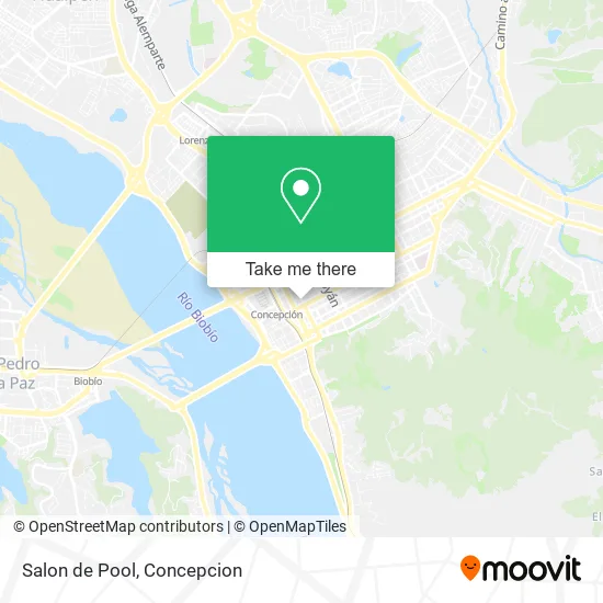 Mapa de Salon de Pool