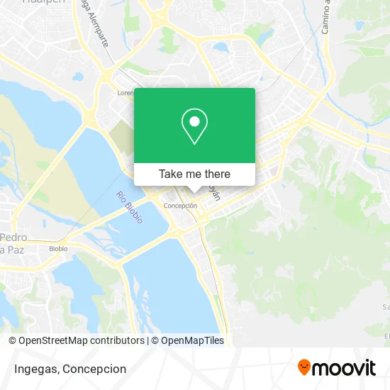 Ingegas map