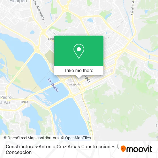 Mapa de Constructoras-Antonio Cruz Arcas Construccion Eirl