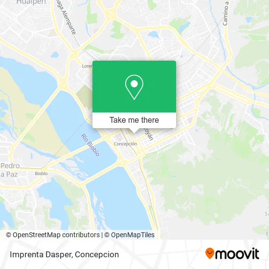 Imprenta Dasper map