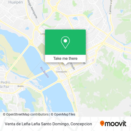 Venta de Leña-Leña Santo Domingo map