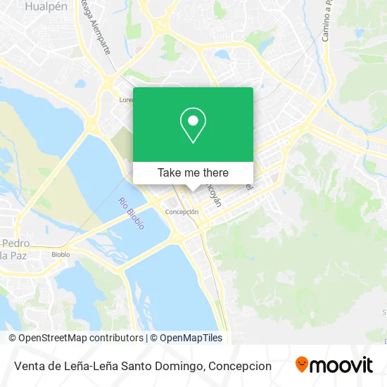 Venta de Leña-Leña Santo Domingo map
