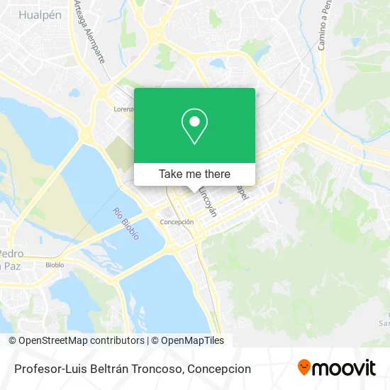 Profesor-Luis Beltrán Troncoso map