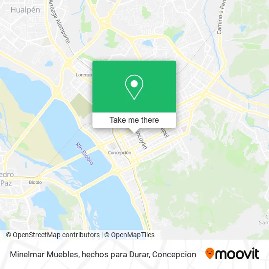 Minelmar Muebles, hechos para Durar map