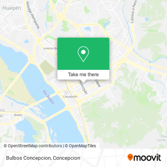 Bulbos Concepcion map