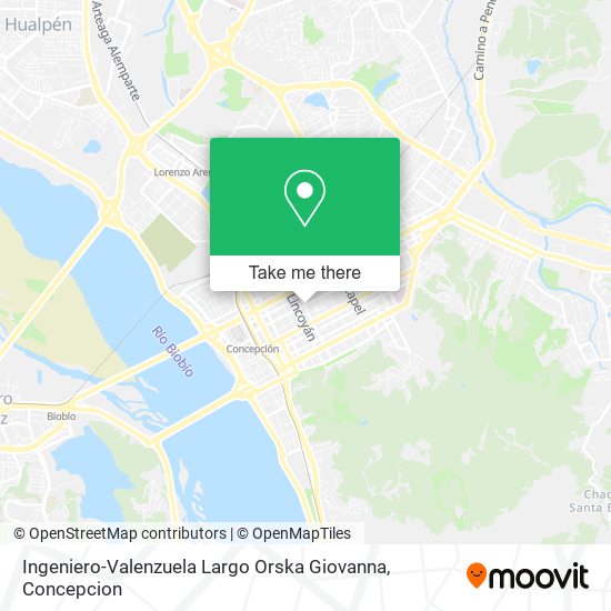 Mapa de Ingeniero-Valenzuela Largo Orska Giovanna