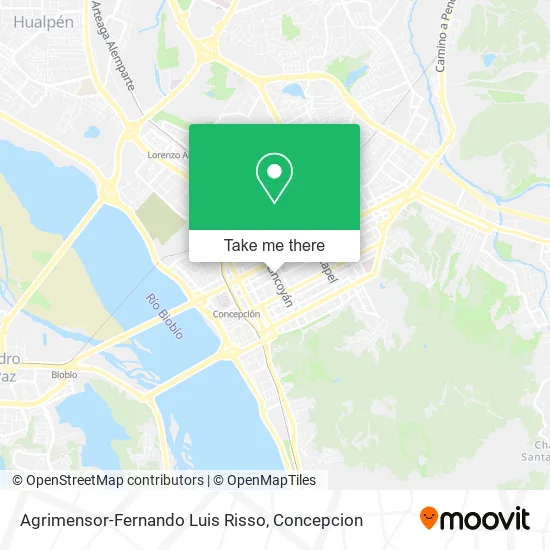 Mapa de Agrimensor-Fernando Luis Risso