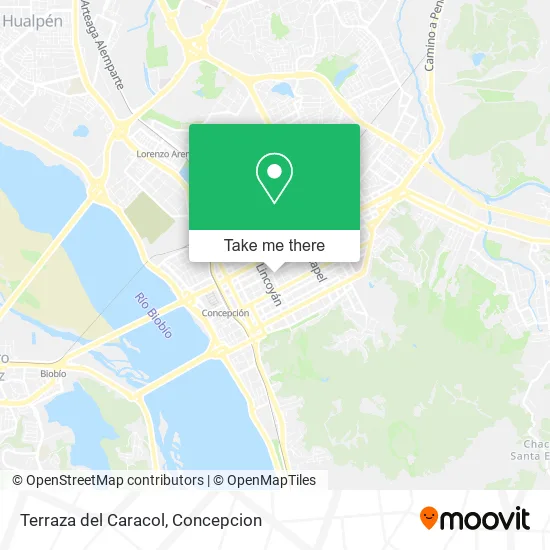 Mapa de Terraza del Caracol