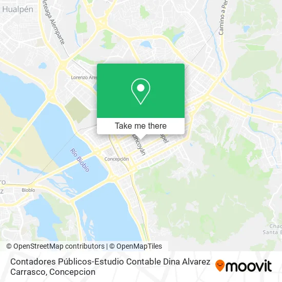 Contadores Públicos-Estudio Contable Dina Alvarez Carrasco map