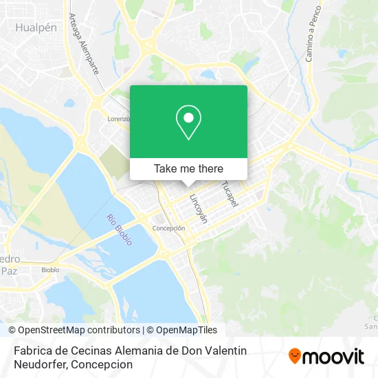Mapa de Fabrica de Cecinas Alemania de Don Valentin Neudorfer