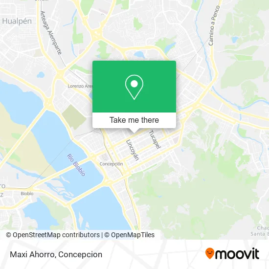 Mapa de Maxi Ahorro