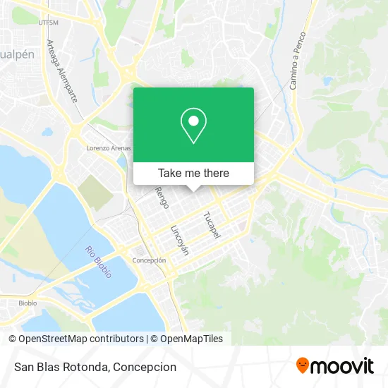Mapa de San Blas Rotonda