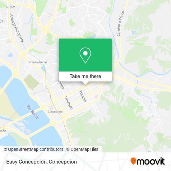 Easy Concepción map