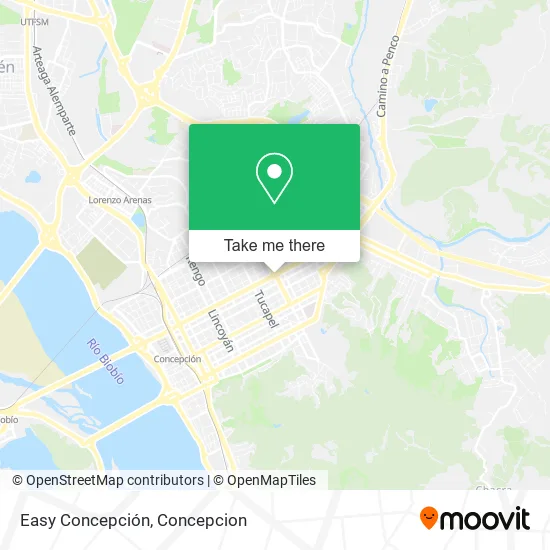 Mapa de Easy Concepción