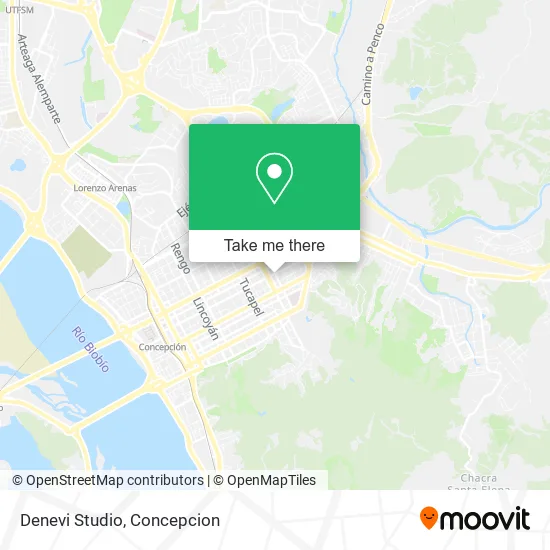 Denevi Studio map