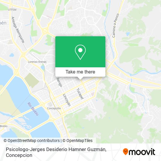 Psicologo-Jerges Desiderio Hamner Guzmán map